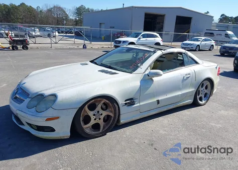 2005 Mercedes-Benz Sl 600 z USA, uszkodzony, nr VIN WDBSK76FX5F096231